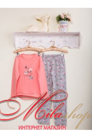 Очаровательная подростковая пижама Фабрика 4576